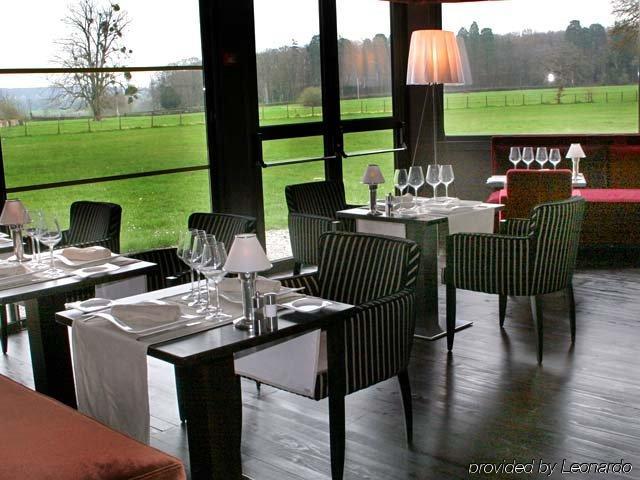 Le Pavillon De Gouffern Hotel Silli-en-Gouffern Étterem fotó